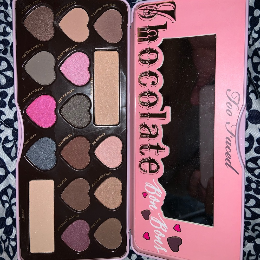 Too faced chocolate eyeshadows